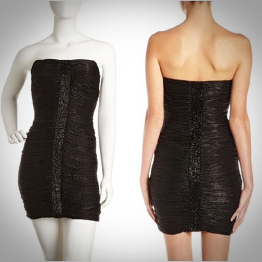 LAUNDRY by Shelli Segal $365 Black Beaded Dress   (gorgeous but doesn’t fit me))